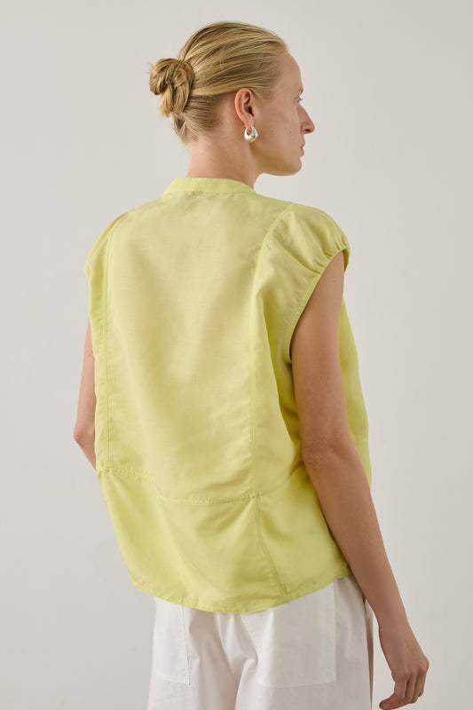 Blouse Danube - Jaune Vif - Femme
