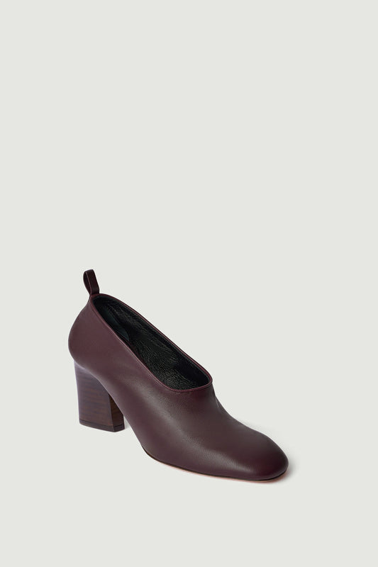 Escarpins Thea - Bordeaux Foncé - Cuir - Femme