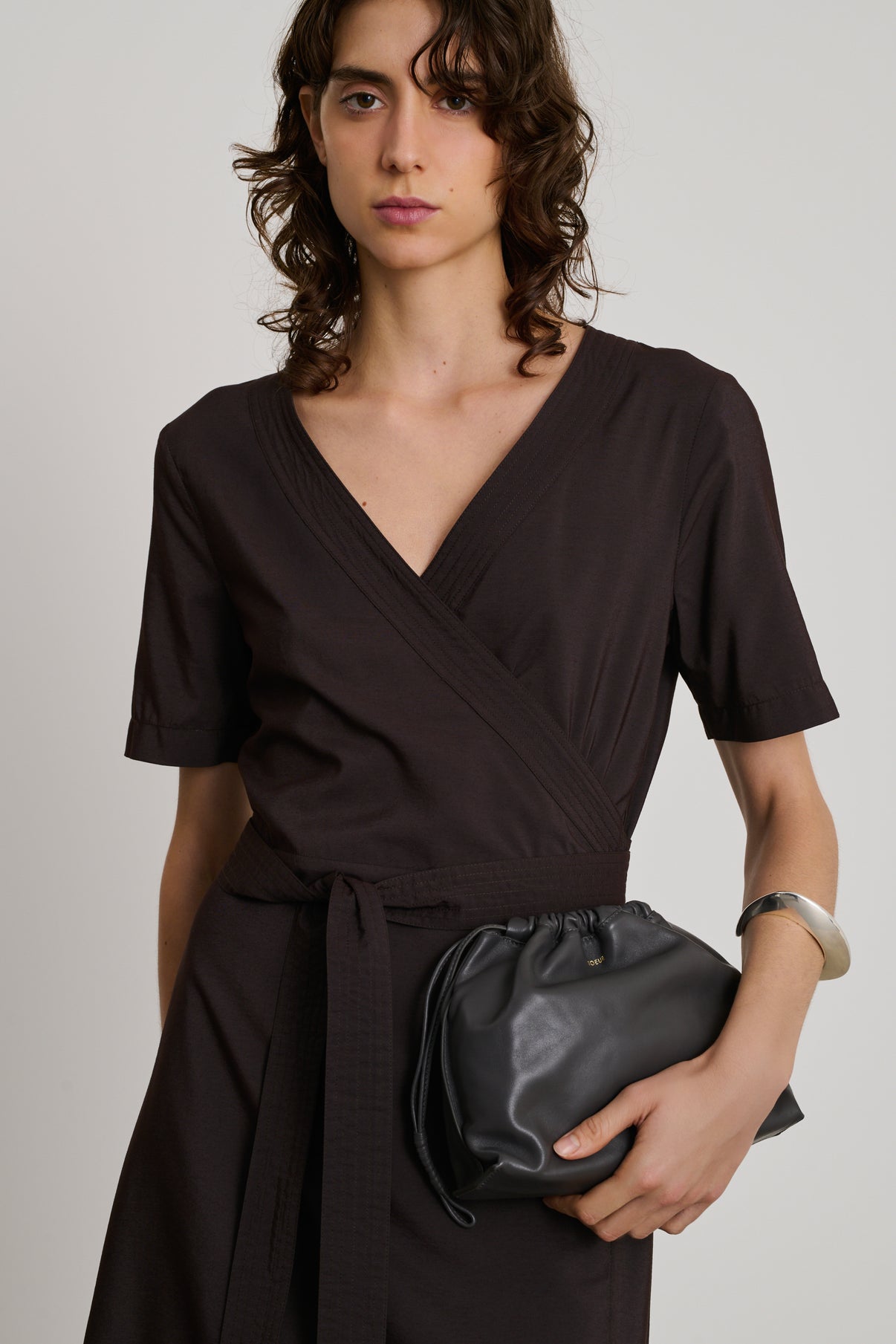 Robe Phenomene - Marron Foncé - Femme vue 3